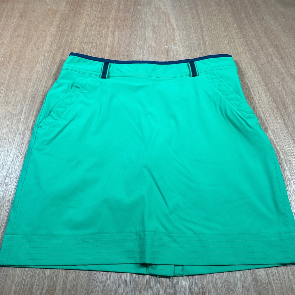 Polo Golf Ralph Lauren Skort Women 6 Green Performance Activewear Mini Skirt